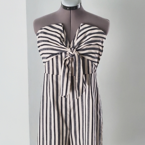 English Factory Strapless Jumpsuit - Picture 1 of 3